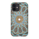 Tomb of Hafez - Shiraz Mosaic Ceiling Iphone Case, 12 / Matte, Intricate Mosaic-patterned Phone Case