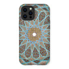 Tomb of Hafez - Shiraz Mosaic Ceiling Iphone Case, 12 Pro Max / Matte, Intricate Mosaic-patterned Phone Case