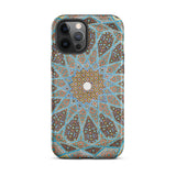 Tomb of Hafez - Shiraz Mosaic Ceiling Iphone Case, 12 Pro Max / Matte, Ornate Patterned Phone Case