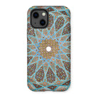 Tomb of Hafez - Shiraz Mosaic Ceiling Iphone Case, 13 / Matte, Intricate Mosaic-patterned Phone Case