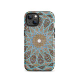 Tomb of Hafez - Shiraz Mosaic Ceiling Iphone Case, 13 / Matte, Intricate Patterned Phone Case