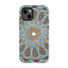 Tomb of Hafez - Shiraz Mosaic Ceiling Iphone Case, 13 Mini / Matte, Intricate Mosaic-patterned Phone Case