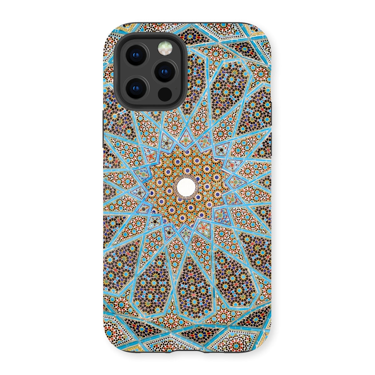 Tomb of Hafez - Shiraz Mosaic Ceiling Iphone Case, 13 Pro / Matte, Ornate Patterned Phone Case
