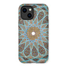 Tomb of Hafez - Shiraz Mosaic Ceiling Iphone Case, 14 Plus / Matte, Intricate Mosaic-patterned Phone Case