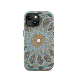 Tomb of Hafez - Shiraz Mosaic Ceiling Iphone Case, 15 / Matte, Ornate Patterned Phone Case