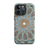 Tomb of Hafez - Shiraz Mosaic Ceiling Iphone Case, 15 Pro Max / Matte, Ornate Patterned Phone Case