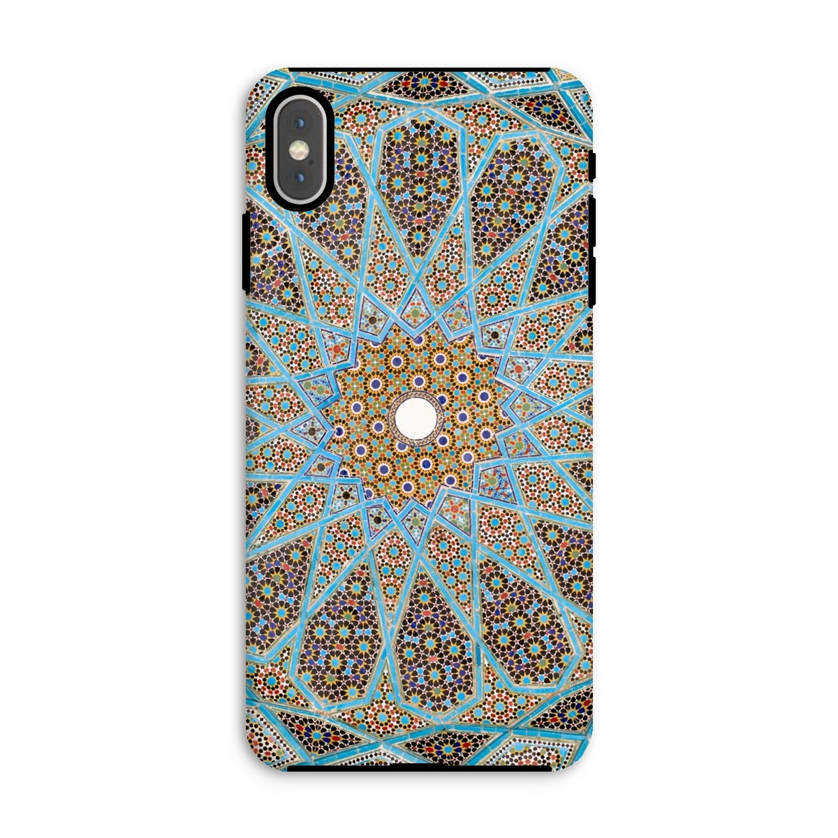 Tomb of Hafez - Shiraz Mosaic Ceiling Iphone Case, Xs Max / Matte, Intricate Mosaic-patterned Phone Case