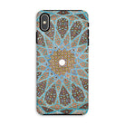 Tomb of Hafez - Shiraz Mosaic Ceiling Iphone Case, Xs Max / Matte, Intricate Mosaic-patterned Phone Case