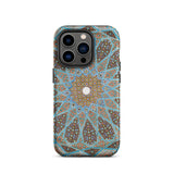 Tomb of Hafez - Shiraz Mosaic Ceiling Phone Case Iphone 14 Pro / Matte Intricate Patterned Phone Case Shiraz Mosaic Ceiling, Forgotten