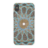 Tomb of Hafez - Shiraz Mosaic Ceiling Phone Case Iphone x / Matte Intricate Mosaic-patterned Phone Case Shiraz Mosaic Ceiling, Forgotten