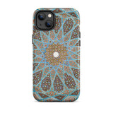 Tomb of Hafez - Shiraz Mosaic Ceiling Phone Case Iphone 14 Plus / Matte Intricate Mosaic-patterned Phone Case Shiraz Mosaic Ceiling,