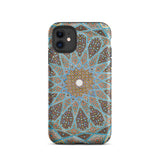Tomb of Hafez - Shiraz Mosaic Ceiling Phone Case Iphone 11 / Matte Patterned Phone Case Shiraz Mosaic Ceiling, Forgotten Alphabets, Ceiling