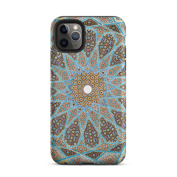 Tomb of Hafez - Shiraz Mosaic Ceiling Phone Case Iphone 11 Pro Max / Matte Patterned Smartphone Case Shiraz Mosaic Ceiling, Forgotten