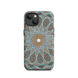 Tomb of Hafez - Shiraz Mosaic Ceiling Phone Case Iphone 13 / Matte Intricate Patterned Phone Case Shiraz Mosaic Ceiling, Forgotten