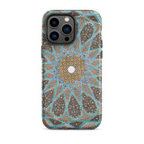 Tomb of Hafez - Shiraz Mosaic Ceiling Phone Case Iphone 14 Pro Max / Matte Ornate Patterned Phone Case Shiraz Mosaic Ceiling, Forgotten