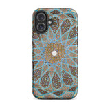 Tomb of Hafez - Shiraz Mosaic Ceiling Phone Case Iphone 16 Plus / Matte Intricate Patterned Phone Case Shiraz Mosaic Ceiling, Forgotten
