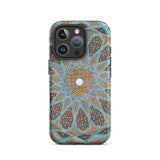 Tomb of Hafez - Shiraz Mosaic Ceiling Phone Case Iphone 16 Pro / Matte Ornate Patterned Phone Case Shiraz Mosaic Ceiling, Forgotten
