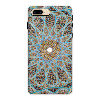 Tomb of Hafez - Shiraz Mosaic Ceiling Phone Case Iphone 8 Plus / Matte Patterned Smartphone Case Shiraz Mosaic Ceiling, Forgotten