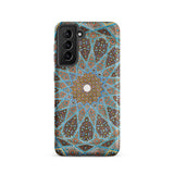 Tomb of Hafez - Shiraz Mosaic Ceiling Phone Case, Samsung Galaxy S21 / Matte, Mobile Cases, Toby Leon