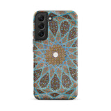 Tomb of Hafez - Shiraz Mosaic Ceiling Phone Case, Samsung Galaxy S22 Plus / Matte, Mobile Cases, Toby Leon