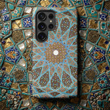 Tombe de Hafez - Étui Samsung Plafond Mosaïque de Shiraz, Coques de Téléphone Portable, Toby Leon