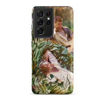 Tommies Bathing 1 - John Singer Sargent Phone Case, Samsung Galaxy S21 Ultra / Matte, Mobile Cases, Toby Leon