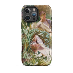 Tommies Bathing 1 - John Singer Sargent Phone Case Iphone 16 Pro Max / Matte Artistic Phone Case John Singer Sargent, Tommies Bathing,