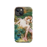 Tommies Bathing 2 - John Singer Sargent Phone Case Iphone 14 / Matte Artistic Phone Case John Singer Sargent, Sargent’s Tommies Strip,