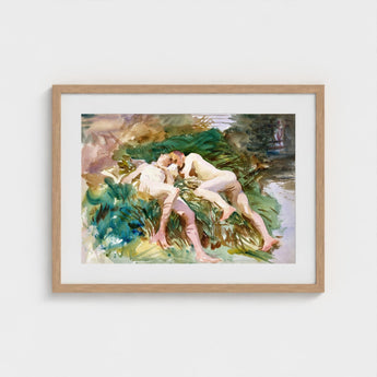 Tommies Bathing - John Singer Sargent Art Print / Canvas, Prints