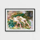 Tommies Bathing - John Singer Sargent Art Print / Canvas, Prints