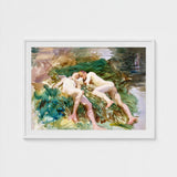 Tommies Bathing - John Singer Sargent Art Print / Canvas, Prints