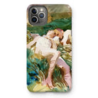 Tommies Bathing - John Singer Sargent Iphone Case, 11 Pro Max / Matte, Iphone Case Watercolor-style Painting Figure Natural