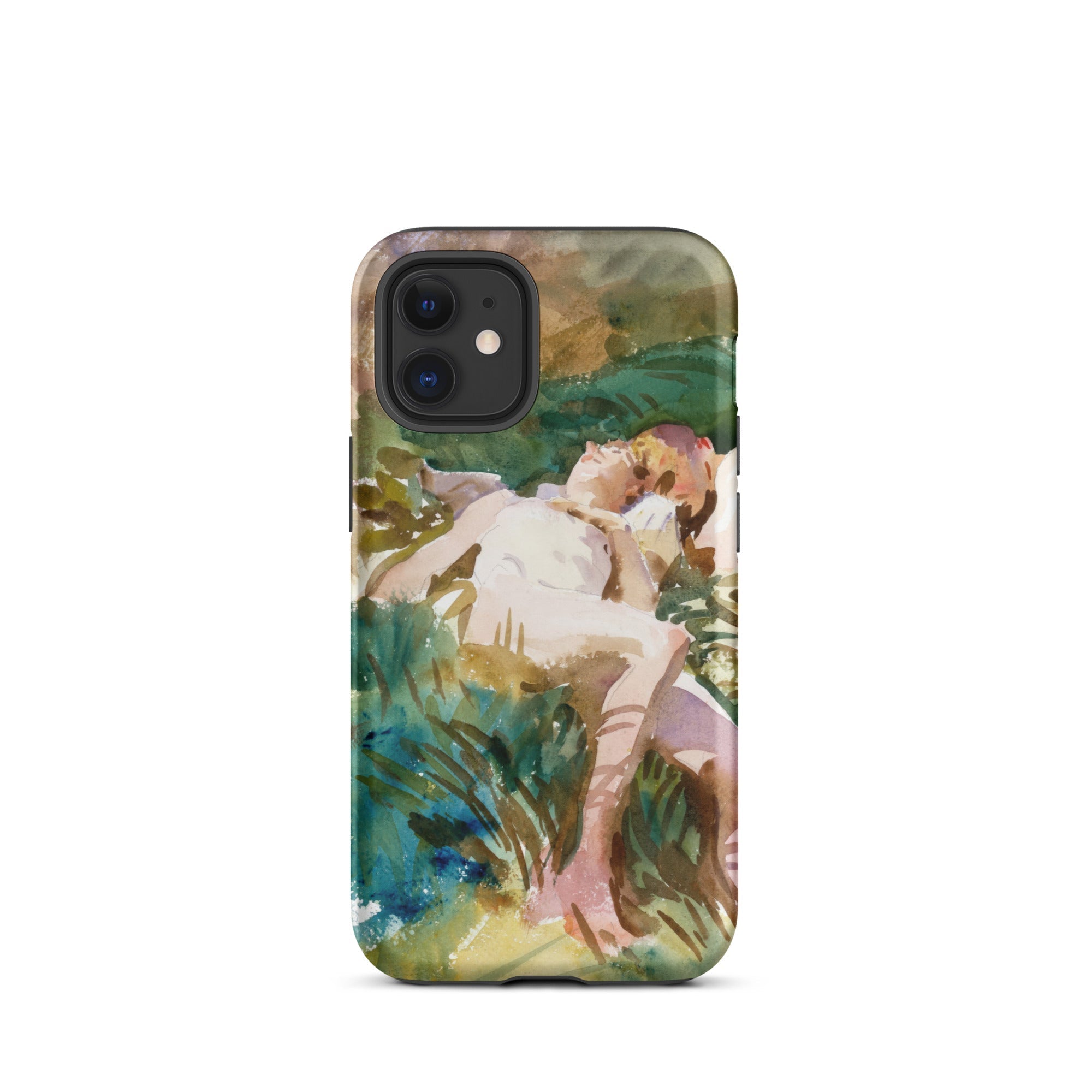 Tommies Bathing John Singer Sargent Iphone Case, 12 Mini / Matte, Artistic Phone Case