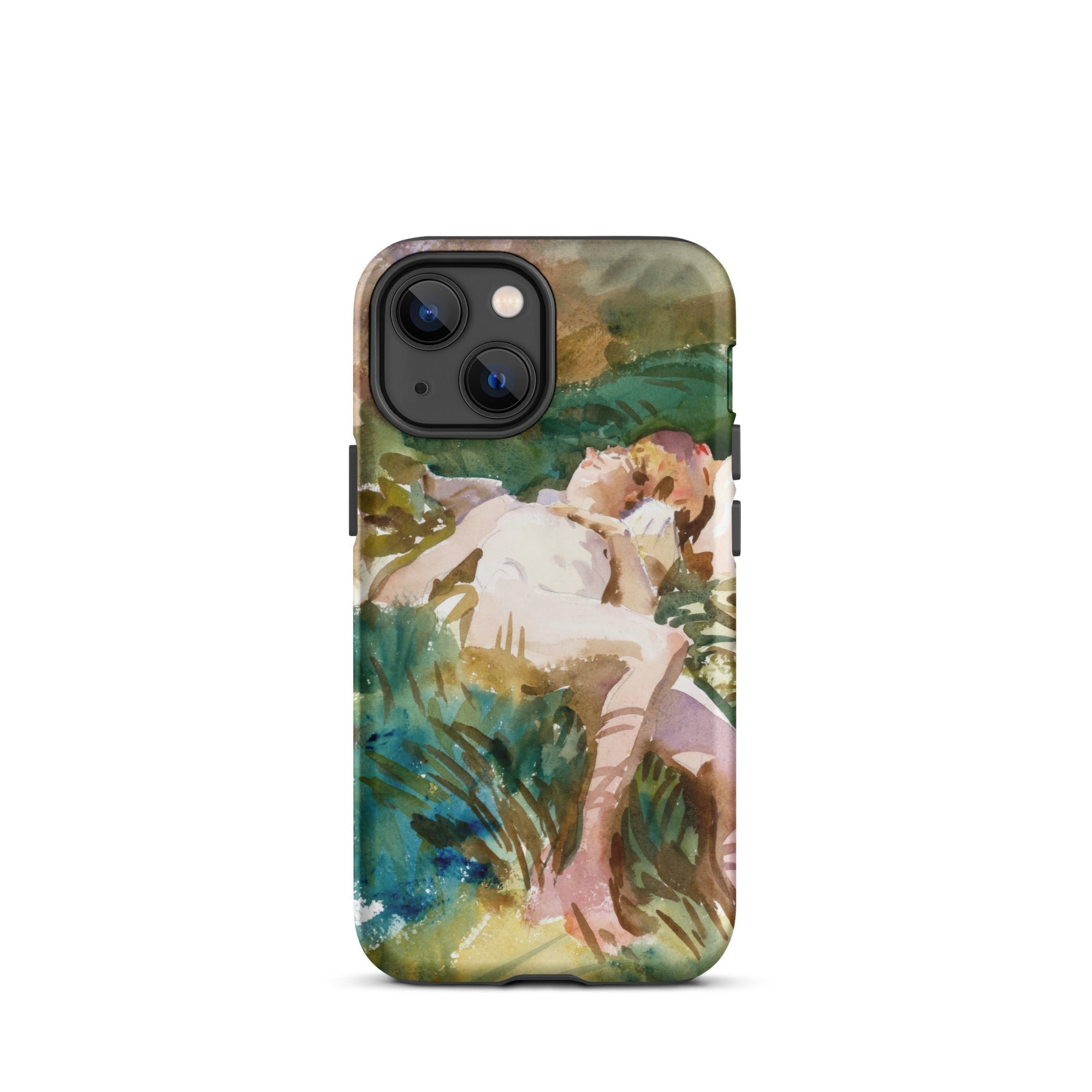 Tommies Bathing John Singer Sargent Iphone Case, 13 Mini / Matte, Artistic Iphone Case