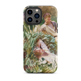 Tommies Bathing - John Singer Sargent Iphone Case, 13 Pro Max / Matte, Iphone Case Painting People Garden