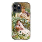 Tommies Bathing - John Singer Sargent Iphone Case, 14 Pro Max / Matte, Phone Case Painterly Image People Lush Garden