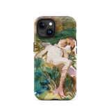 Tommies Bathing - John Singer Sargent Iphone Case, 15 / Matte, Phone Case Watercolor Painting