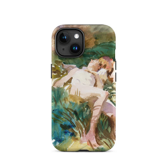 Tommies Bathing - John Singer Sargent Iphone Case, 15 / Matte, Phone Case Watercolor Painting
