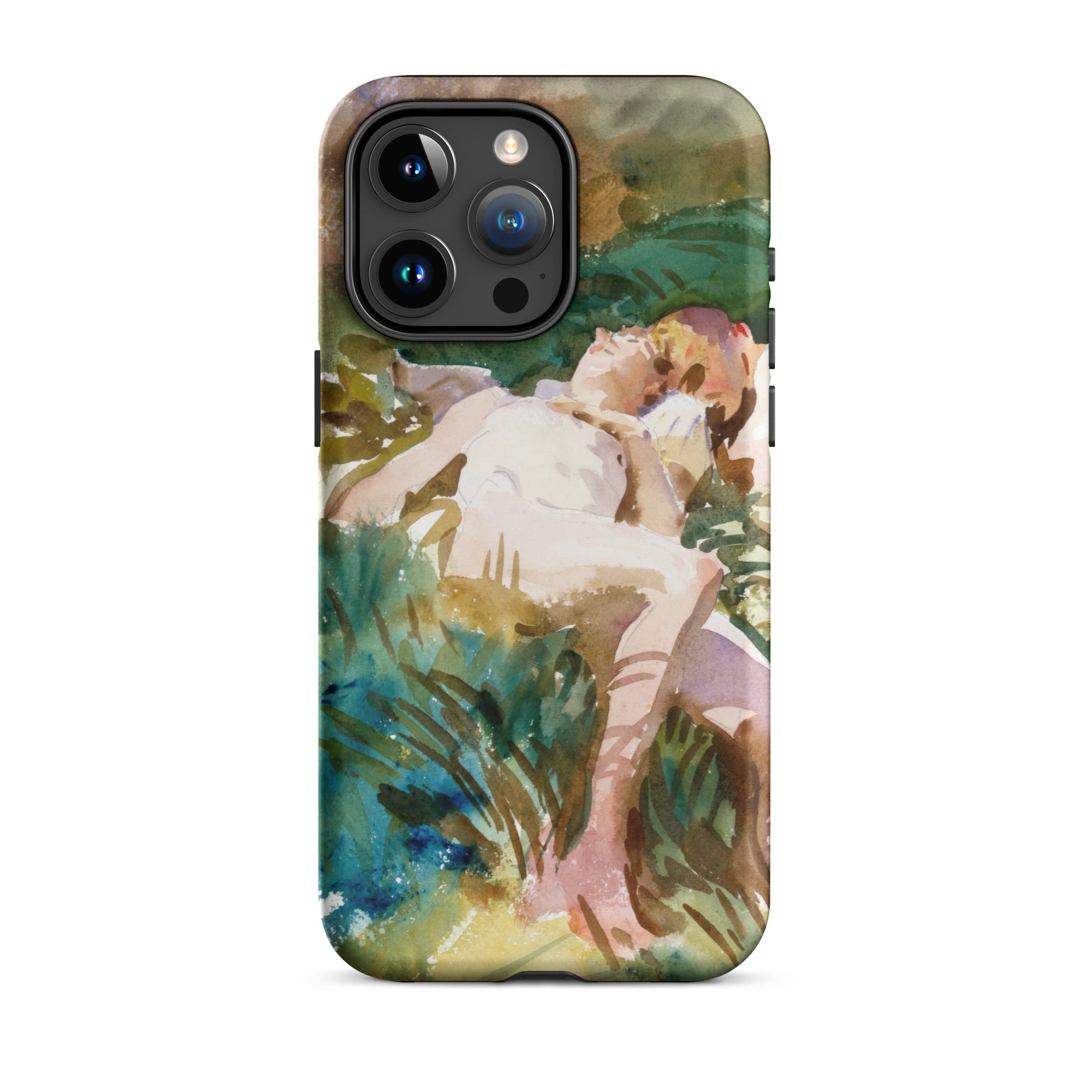 Tommies Bathing John Singer Sargent Iphone Case, 15 Pro Max / Matte, Artistic Phone Case