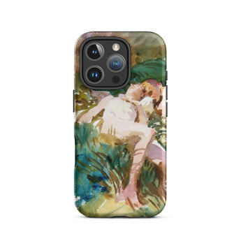 Tommies Bathing - John Singer Sargent Iphone Case, 16 Pro / Matte, Watercolor Art Phone Case