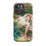 Tommies Bathing - John Singer Sargent Iphone Case, 16 Pro Max / Matte, Artistic Phone Case