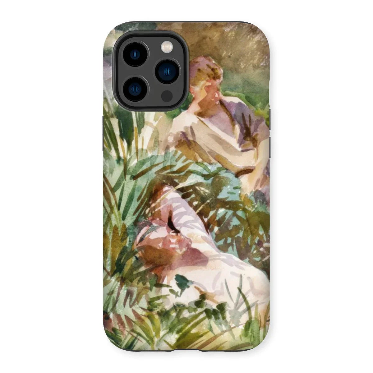 Tommies Bathing - John Singer Sargent Iphone Case, 14 Pro Max / Matte, Kite-920105794, Phone Case Painterly Image