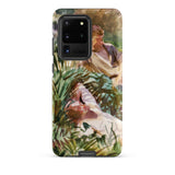 Tommies Bathing - John Singer Sargent Samsung Case, Galaxy S20 Ultra / Matte, Smartphone Case Painted Scene Two Figures Amidst Lush