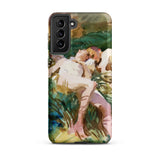 Tommies Bathing - John Singer Sargent Samsung Case, Galaxy S21 Plus / Matte, Smartphone Case Impressionistic Painting Two Figures Natural