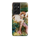 Tommies Bathing - John Singer Sargent Samsung Case, Galaxy S21 Ultra / Matte, Smartphone Case Abstract Watercolor-style Painting Figures