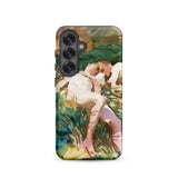 Tommies Bathing - John Singer Sargent Samsung Case, Galaxy S25 / Matte, Phone Case Impressionistic Painting Two Figures