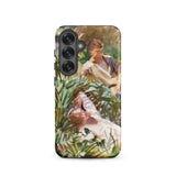 Tommies Bathing - John Singer Sargent Samsung Case, Galaxy S25 / Matte, Smartphone Case Impressionistic Painting People Foliage