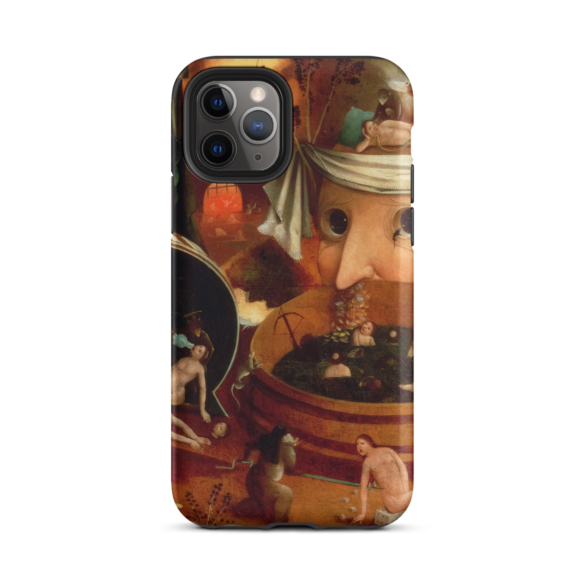 Tondal’s Vision - Hieronymus Bosch Iphone Case, 11 Pro / Matte