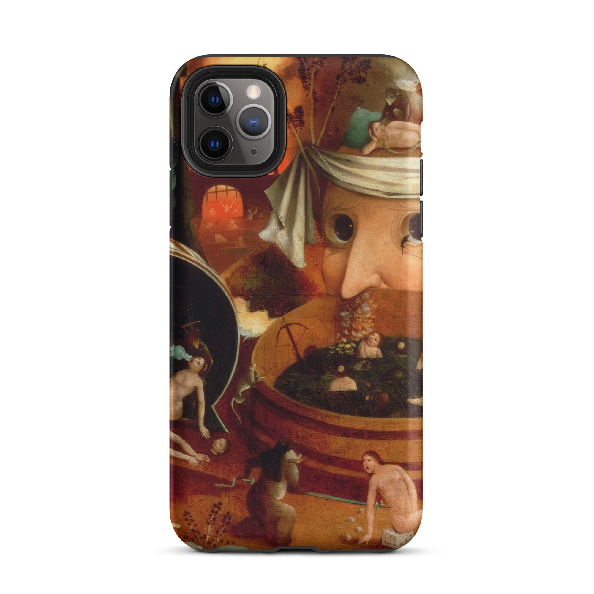 Tondal’s Vision - Hieronymus Bosch Iphone Case, 11 Pro Max / Matte