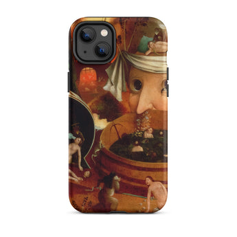 Tondal’s Vision - Hieronymus Bosch Iphone Case, 14 Plus / Matte, Iphone Surrealist Art Case
